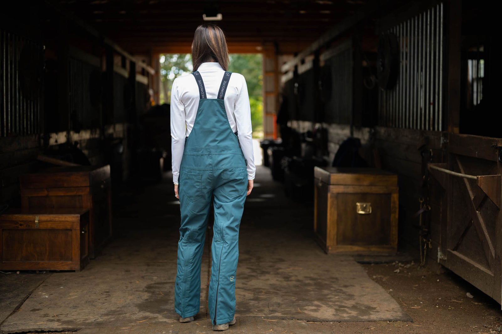 Winter Insulated Bib Overall - Pine