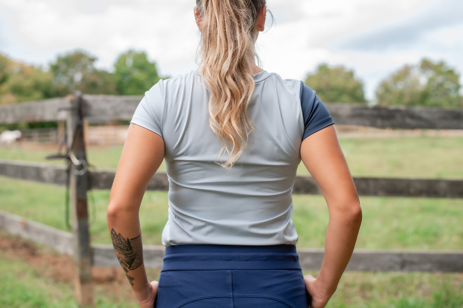 Color Block Short Sleeve Shirt