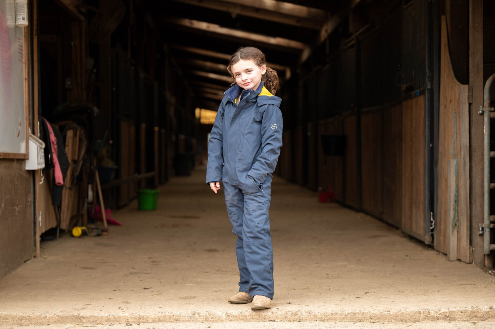 Kid's Winter Insulated Jumpsuit - Blue Nights