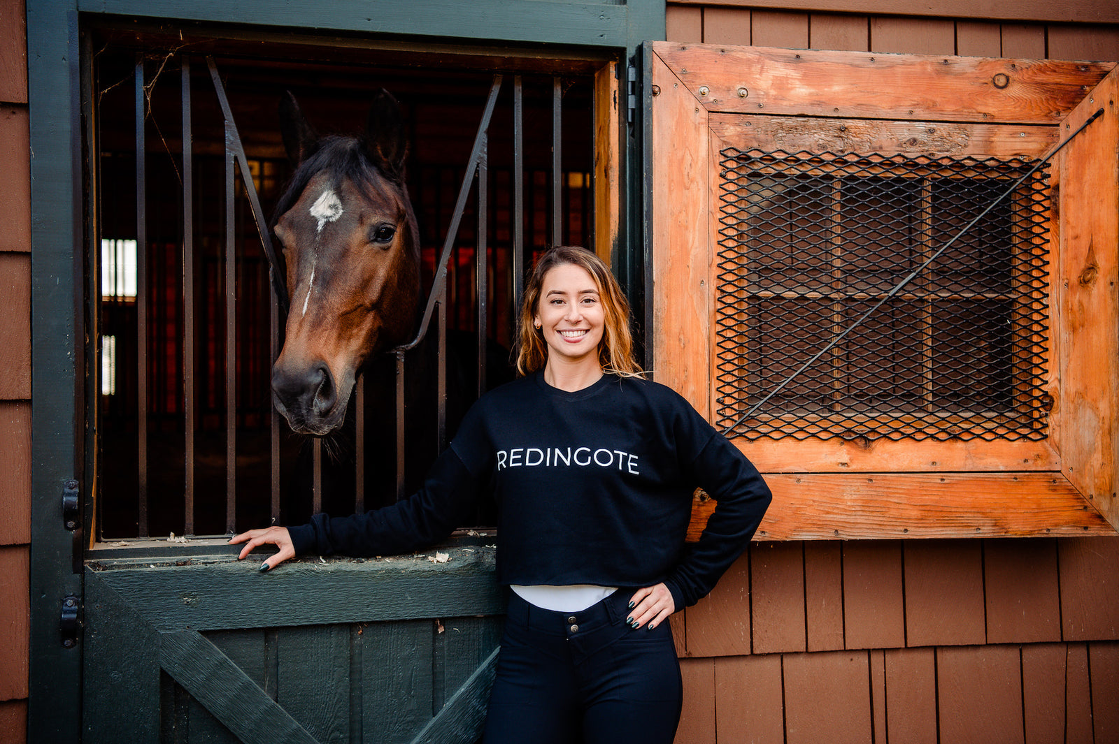 REDINGOTE Cutoff Fleece Sweatshirt