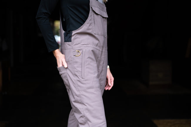 Winter Insulated Bib Overall - Iron