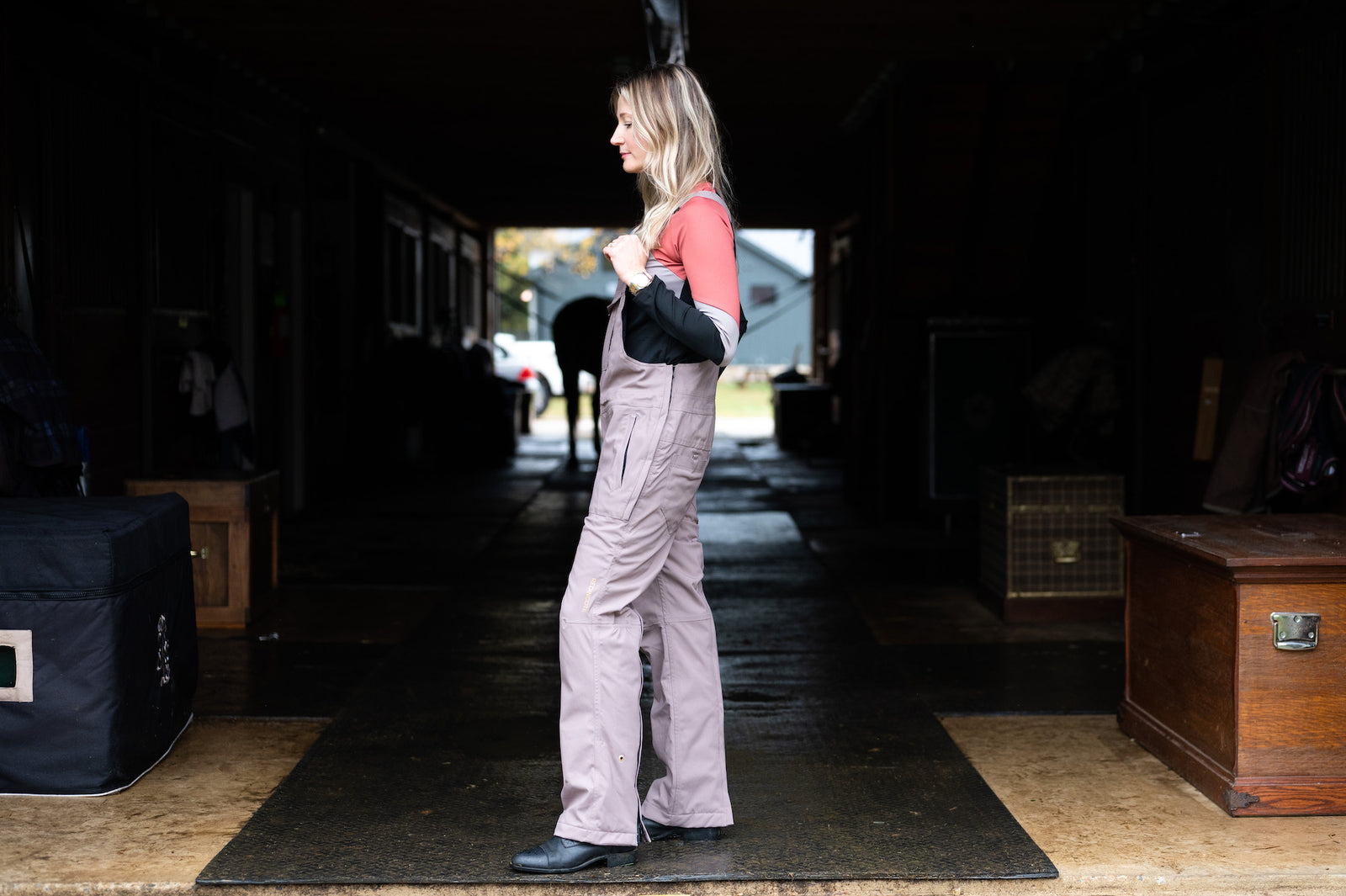 Winter Insulated Bib Overall - Iron