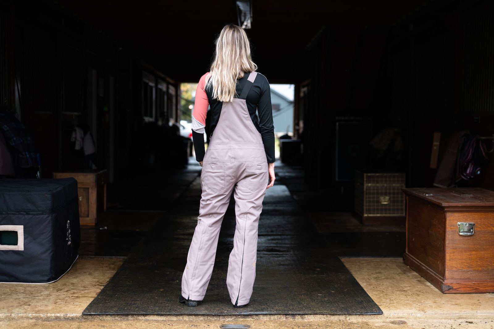 Winter Insulated Bib Overall - Iron